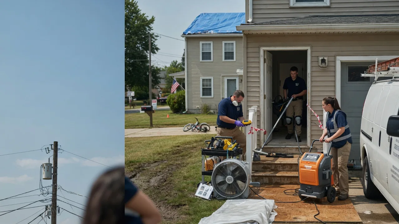 Water Damage Repair in New Augusta, MS near me